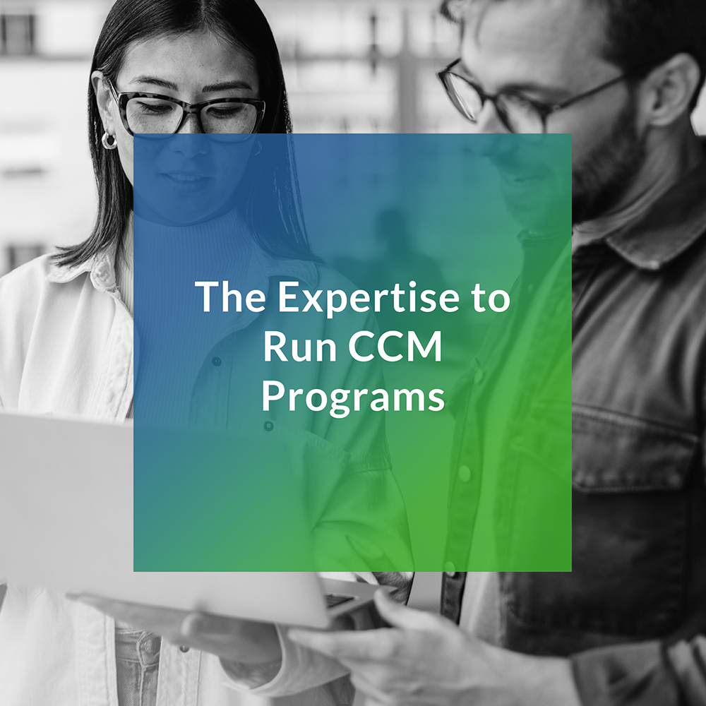 The Expertise to Run CCM Programs