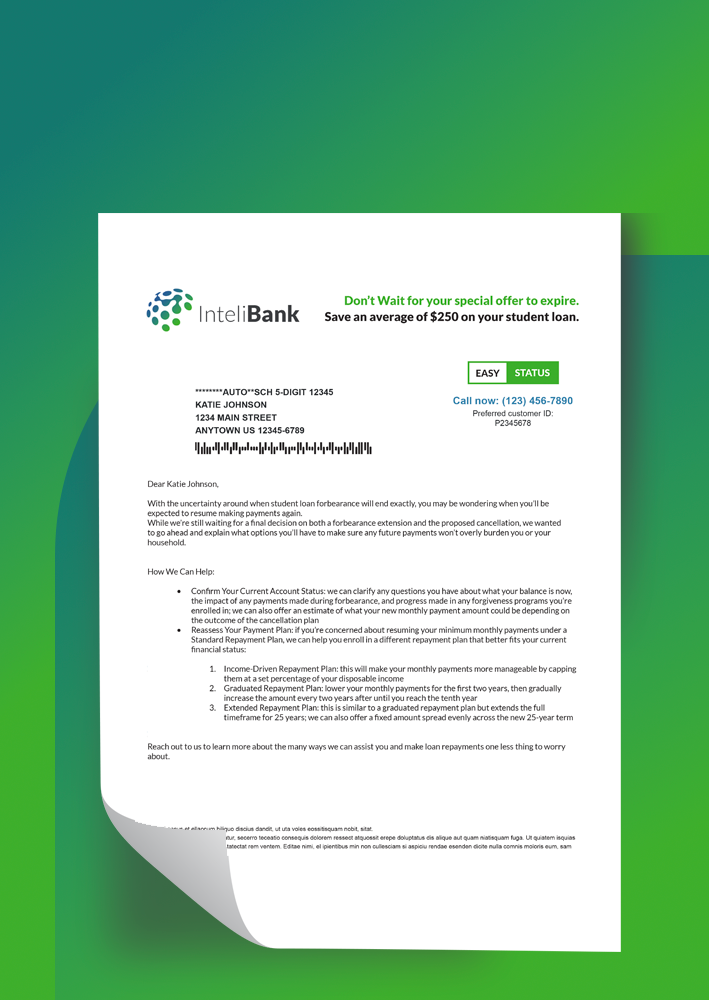 financial customer letter_box